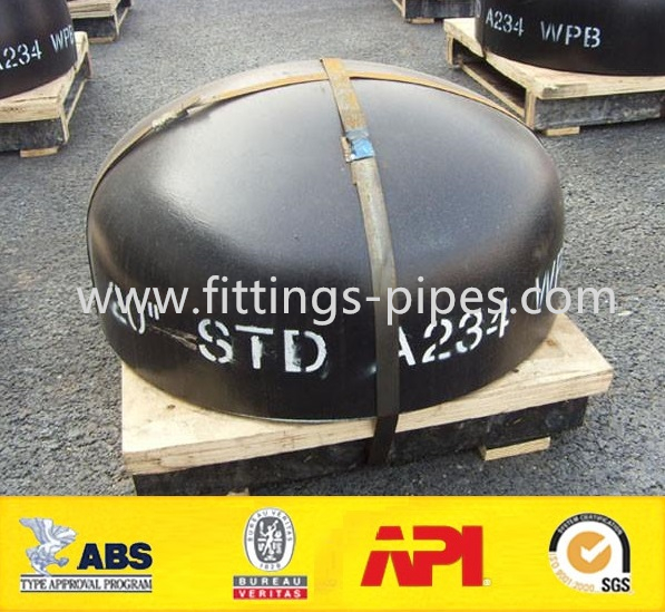 Alloy Material Steel Pipe End Cap For Petroleum SCH5S Wall Thickness