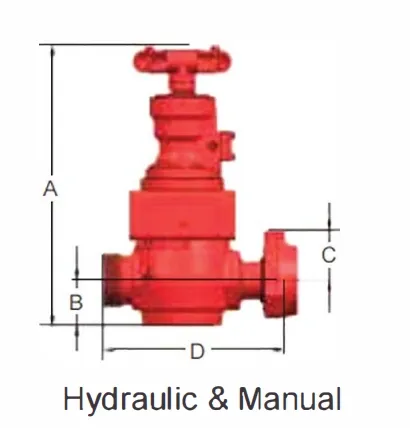 API 6A Plug Oilfield High Pressure Manifold 10000psi - 20000psi Back Pressure Valve