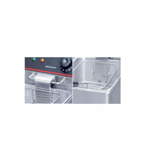 Deep Fryer 4L 2kw Stainless Steel Cooking Equipment