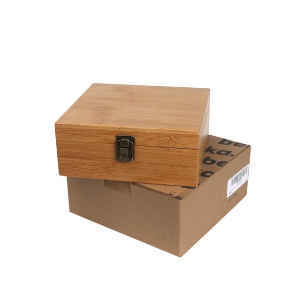 Wooden Tea Bag Organizer  Tea Packet Collection Box Tea Chest Storage Holder -7*7.5*3.5