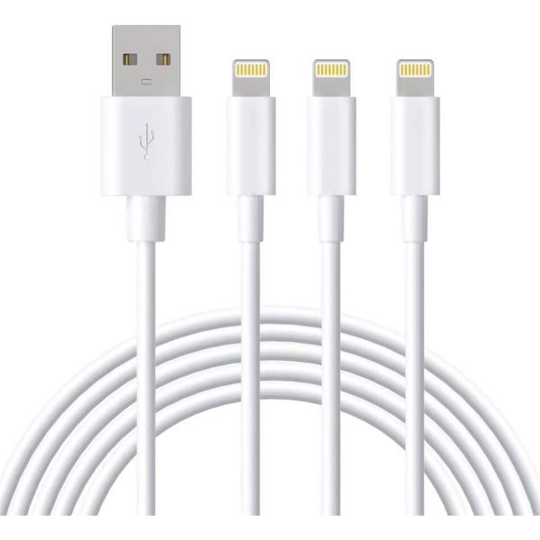 TPE Lightning IPhone Charger Cable 2.4A , 6FT Lightning To USB Cable For IPhone