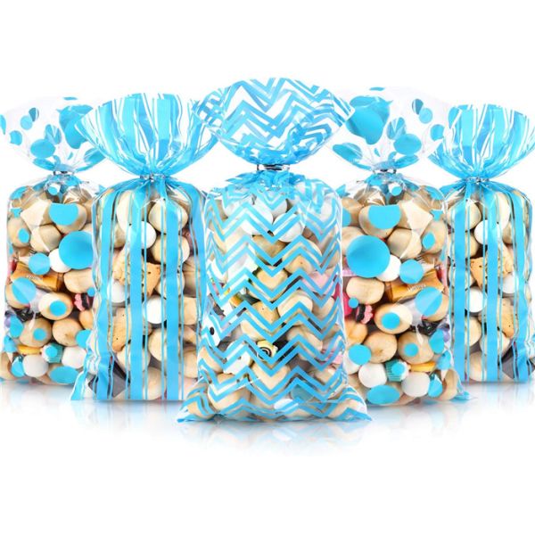 Ясная толщина полиэтиленовых пакетов 0.03mm OPP Resealable для конфеты