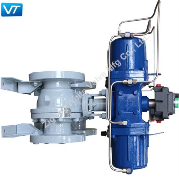 4 classe operada pneumática 300 da válvula de bola F316 de WCB STL Seat