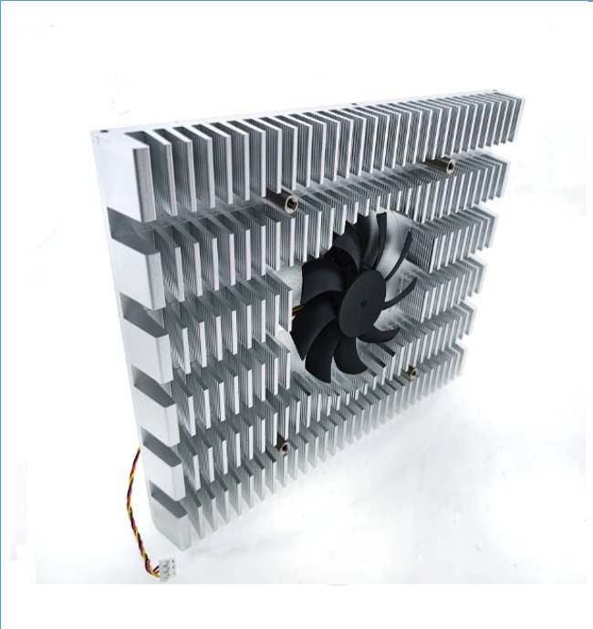 Low Noise 4Pin PWM Fan with Large Aluminum Heatsink for VGA Card / Motherboard Cooling