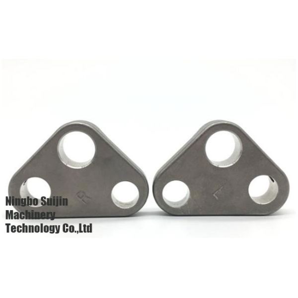 3 Holes Stainless Steel Lost Wax Casting Lever Construction Parts