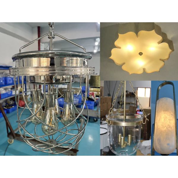 Modern Brass LED Wall Lamp with Glass Shade Warm White