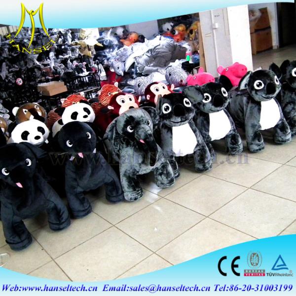 Hansel amusement game machine children entertainment equipment	kiddie rides indoor and outdoor ride on party animal