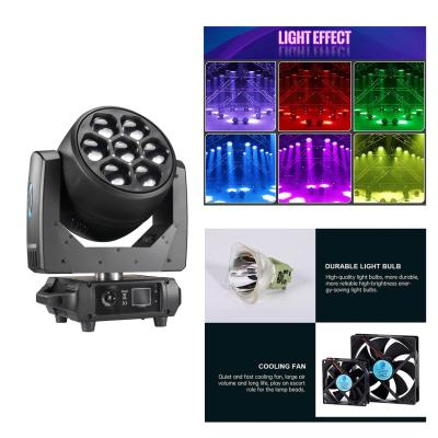 Music Festival LED DMX512 Moving Head Beeye Zoom Beam Stage 7pcs 40W 4in1 Light