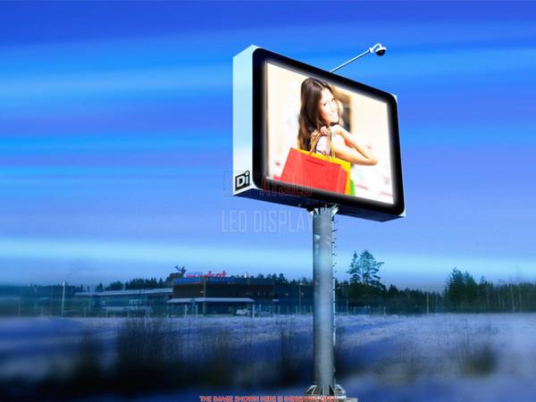 P12.5mm Outdoor LED Digital Billboard 250mmx250mm Modular Advertisement Video Signage