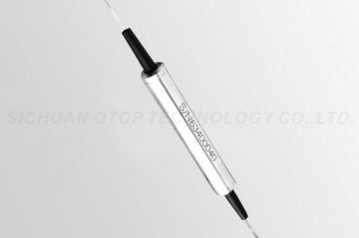 Single Fiber Wdm CWDM DWDM 1x2 Steel Tube Splitter FC / UPC Connector