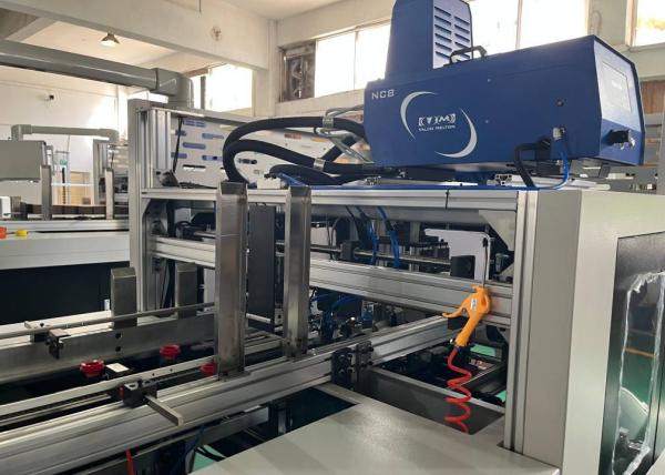 Fully Automatic Corrugated Box Making Fruit Carton Corrugated Box Folding Machine With Automatic Stacker
