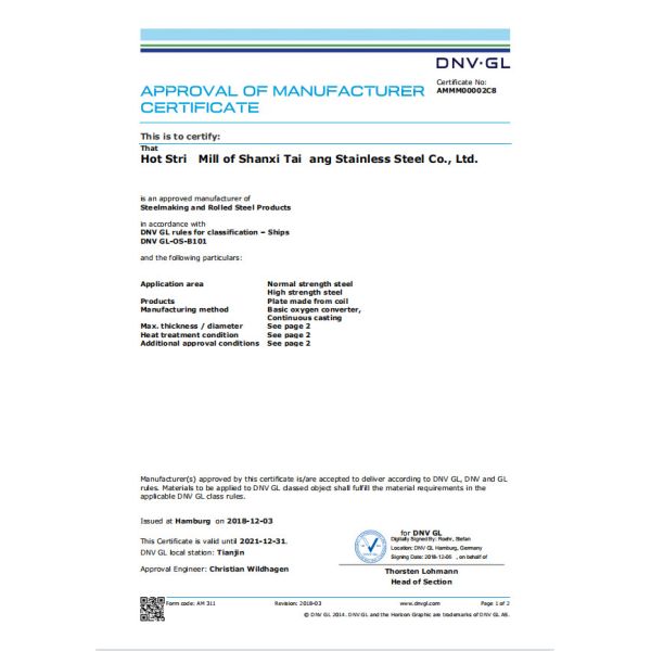 ShanXi TaiGang Stainless Steel Co.,Ltd