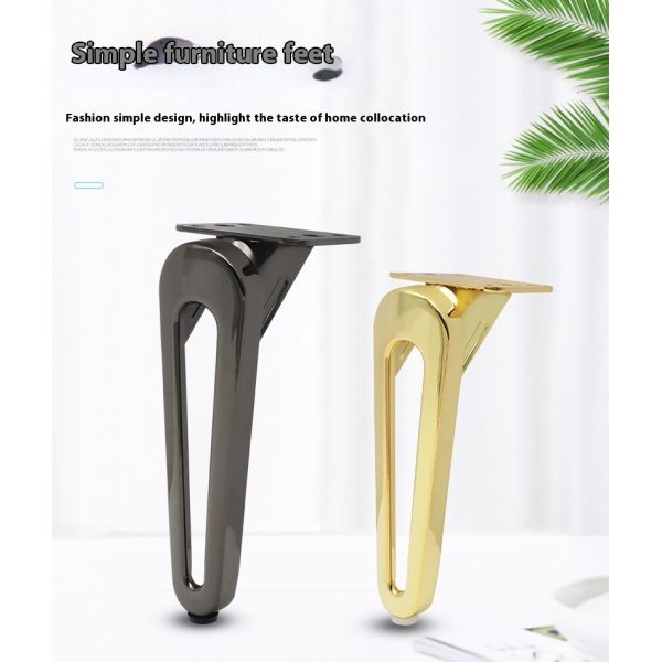 Modern Design Metal Furniture Legs High Quality Black Gold Iron Table Legs Living Room Hot Selling Competitive Dining