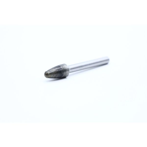 SF-3ZM Radius Tree Carbide Burr with 10mm Head Diameter Untoothed for Custom Grinding