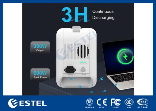ESTEL eCandle 1KWH Portable Power Station LiFePO4 Battery Solar Charging 300W Output UPS Backup