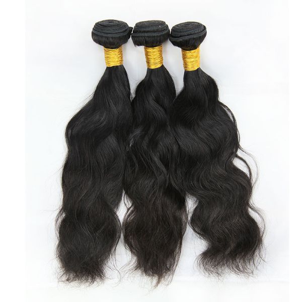 Реальные толстые естественные расширения волнистых волос подгоняли цвет длины модный