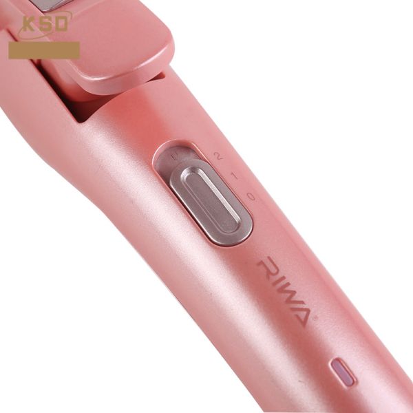 Wet To Dry Hair Styling Folding 2 In 1 Hair Curler Straightener With Ceramic Plate