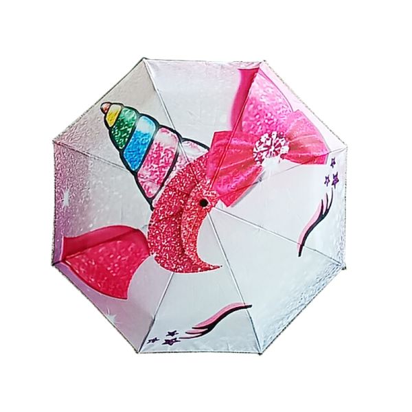 Fast Shipping Customized Umbrella with DIY Flower Pattern and Exclusive Print Logo