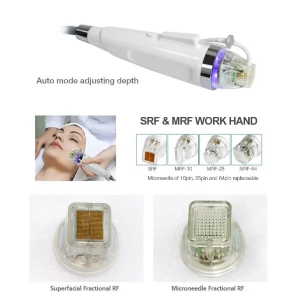 4МГц микроигла радиочастотный аппарат для обработки кожи