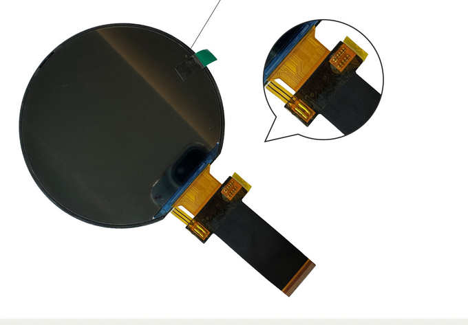 Круговое TFT LCD дисплей 360x360 RGH 3,6 дюйма ST72566