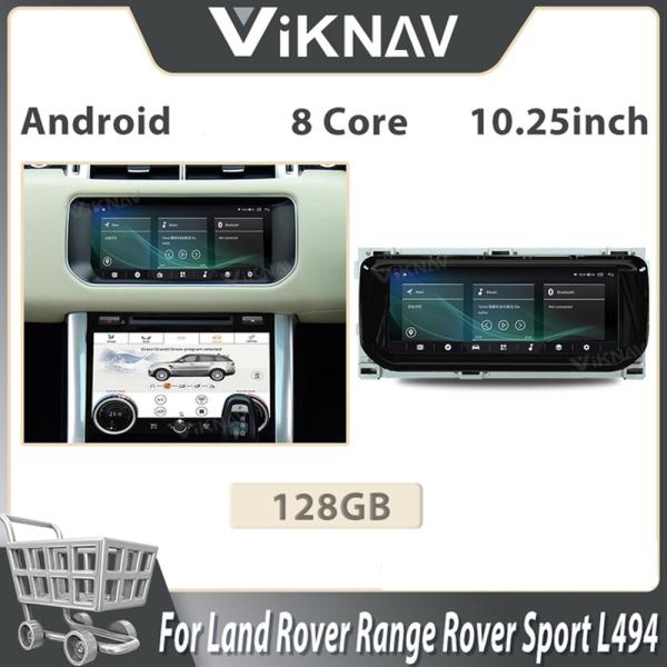 Viknav Car Radio For Land Rover Range Rover Sport L494 (2013-2017) 10.25 Inch Car Radio Multimedia Touch Screen Stereo