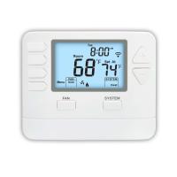 Ar condicionado Riseem Smart WIFI Digital Programável Alexa Home Termostato HVAC STN705W 24V ABS Branco