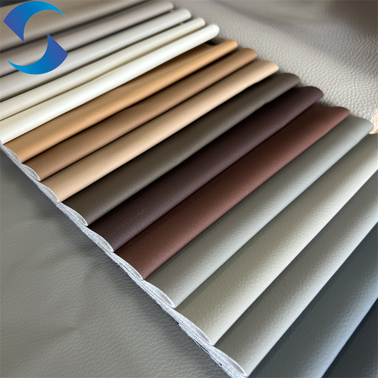 140CM Width PVC Leather Fabric with Free Sample and Abrasion-Resistant for Upholstery and Automotive