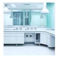 Banco de parede de laboratório de aço resistente a álcalis L750*W850*H850mm personalizável para testes