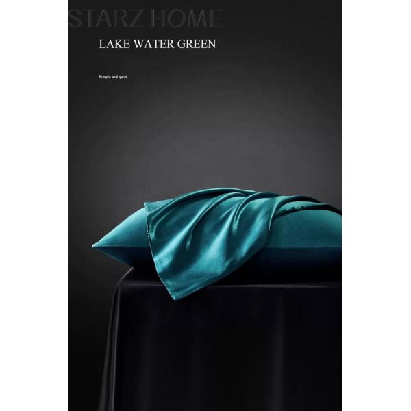 Ротационный экран печатает роскошный 19 мм шелковый хлопковый Jacquard 4Pcs Quilt Cover постельное белье набор