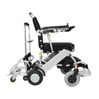Hot Sale Aluminium Light And Foldable Power Mobility Lithium Battery Electric Wheelchair
