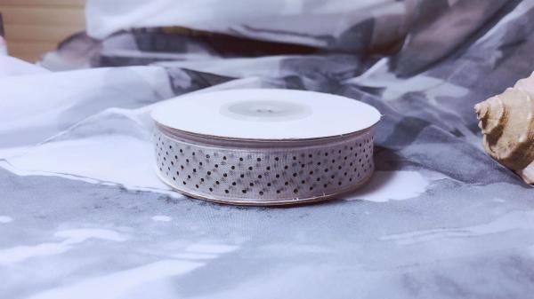 Customized Print Organza Ribbon with Logo For Wrapping Decoration Garment