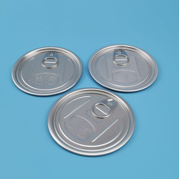 73mm Aluminum Alloy 0.25mm Paper Tube Easy Open Jar Lids