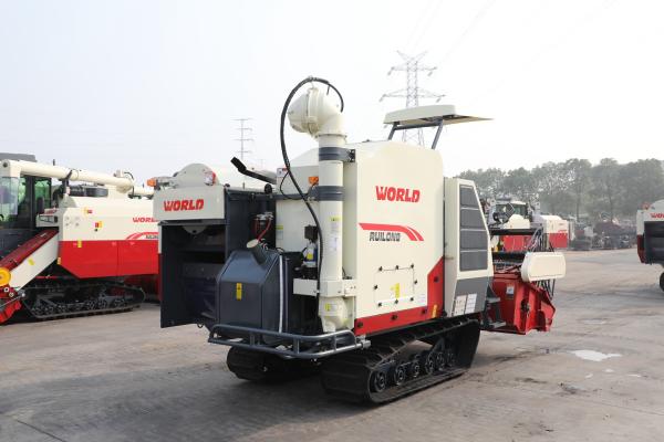 RL Series 102HP（4ZL-6.0P）Combine Harvester machinery hydraulic gearbox cutting bar four wheel tractor
