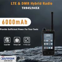 TH945D DMR LTE Radio avec gamme de fréquences UHF/VHF et espacement des canaux de 12,5 KHz/25 KHz pour une large couverture et une flexibilité