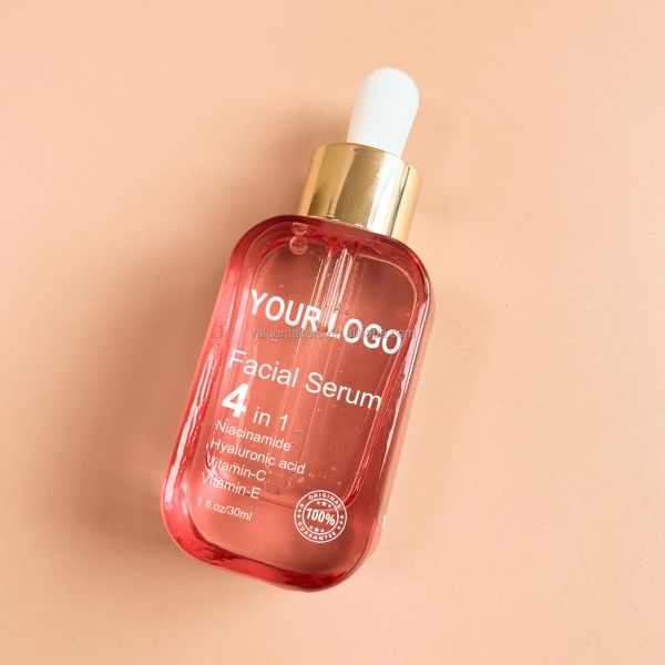4In1 Whitening Facial Serum Cosmetic OEM Product Vitamin C Serum