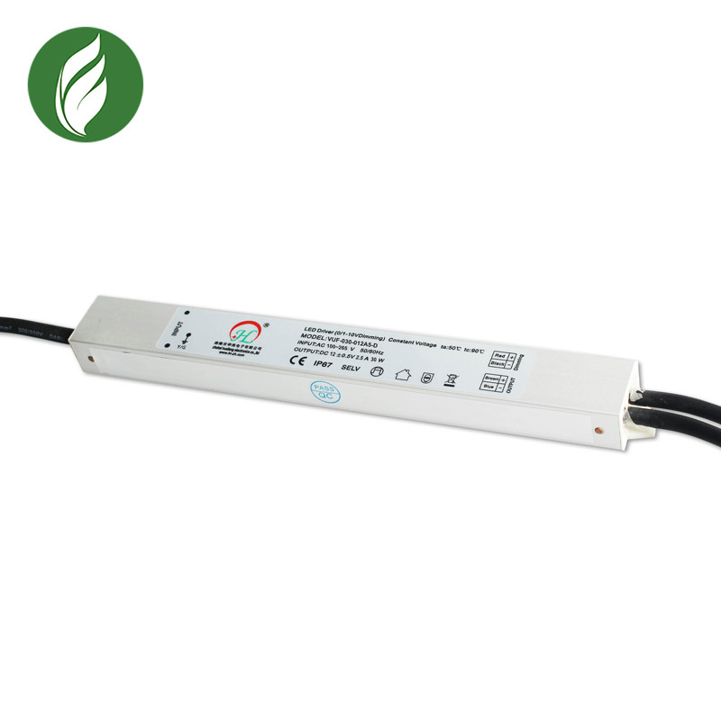 Водитель СИД RoHS одновыходовой более тусклый, жаропрочное электропитание 12V СИД Dimmable