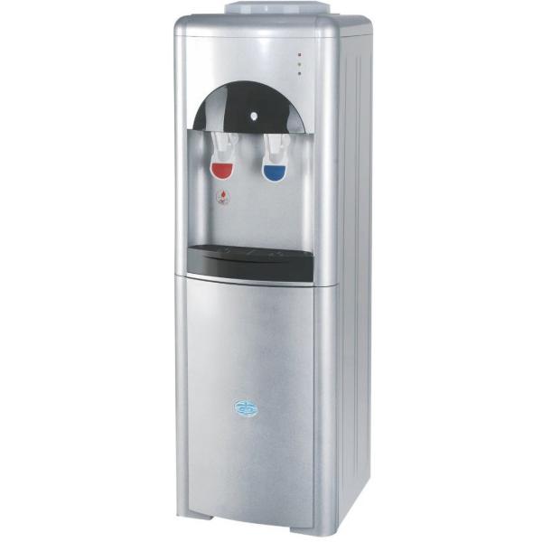 Standing office water coolers with storage cabinet or refrigerator cabinet for office