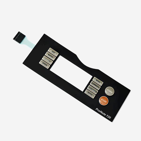 Teclados de borracha de silicone resistente a produtos químicos OEM resistente a chamas