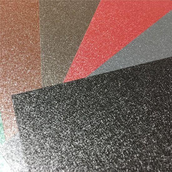 Black Matt Steel 40 Years Quality 1250mm HDP PVDF Matt Textured Steel Coil Painted Galvanized Steel Metal Roof