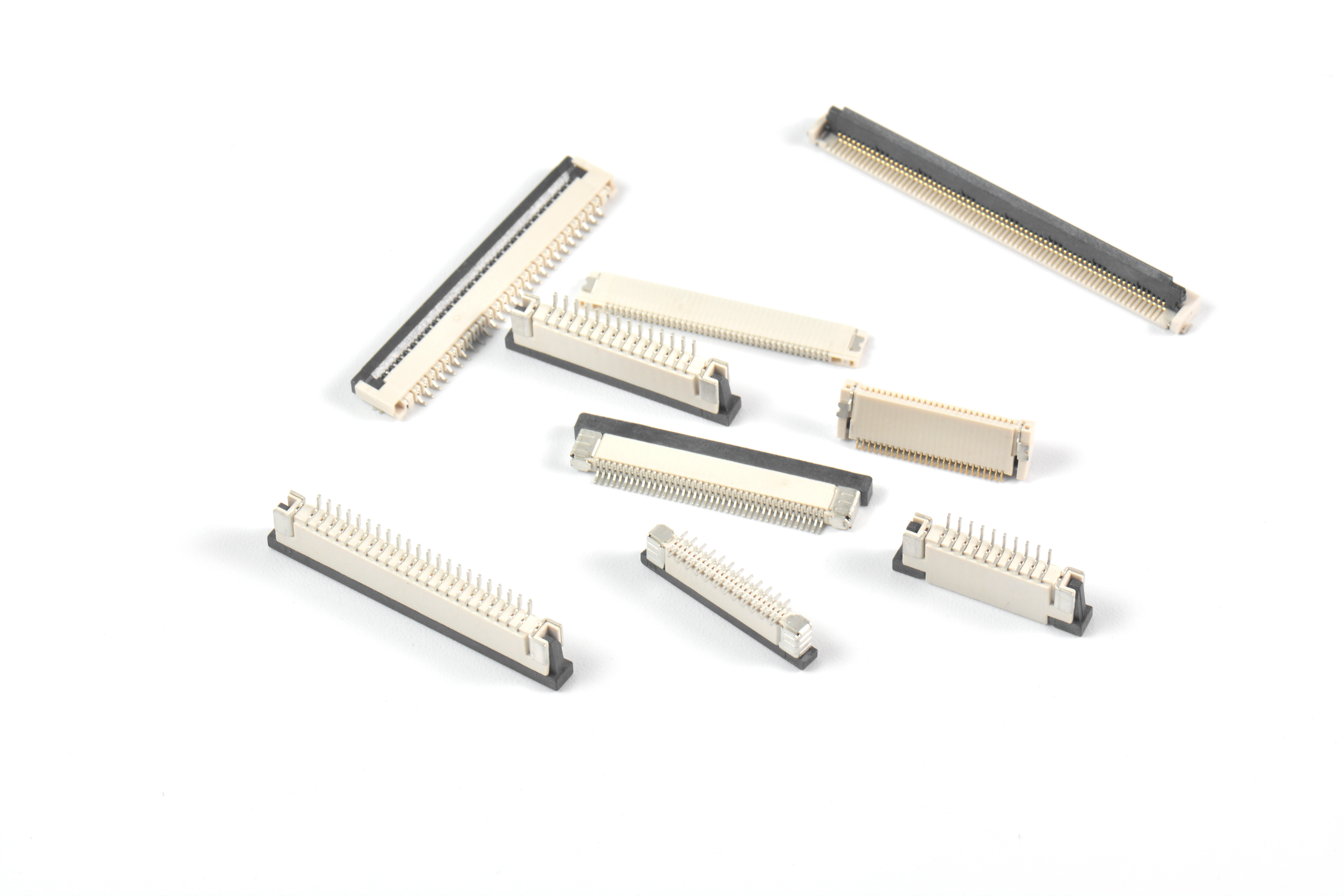 SMT FPC Cable Connector 0.5Pitch легко на тип 1.0 Высота для спортивного браслета / гарнитура Bluetooth