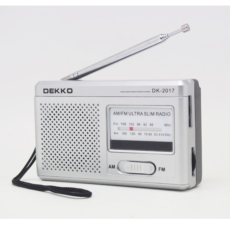 CE ROHS сертифицированное FM AM портативное радио с поддержкой наушников