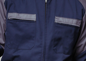 Anti Pill Mens Work Uniforms , Soft Industrial Fashionable Work Clothes