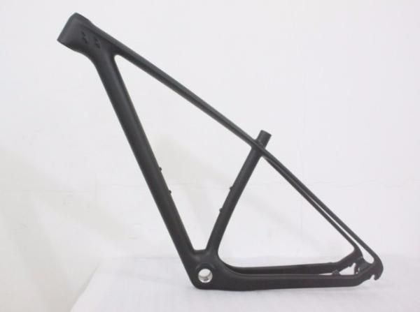 Quadro de bicicleta de montanha de carbono 29er de fibra de carbono T800 12 mm através do eixo BB30 Tubos de cabeça cônicos