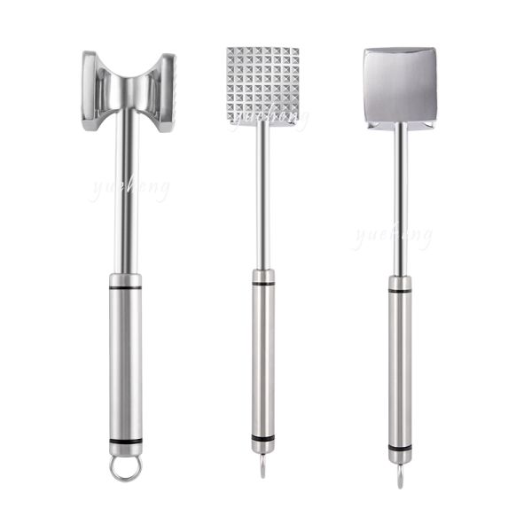 Zinc aluminum alloy meat hammer double -sided meat hammer knocking meat hammer pine meat hammer food hammer kitchen uten