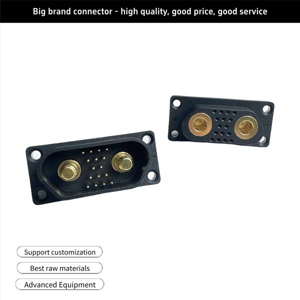 Compact Energy Storage Connector 2+16P Aircraft Model Stacking Connector For UAV System