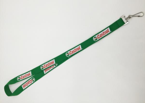 Castrol Colorful and High Qulity costomized silk screen lanyards with any logo