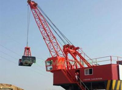 High Durability Port Harbour Crane , 40T Lattice Boom Crane Small Footprint