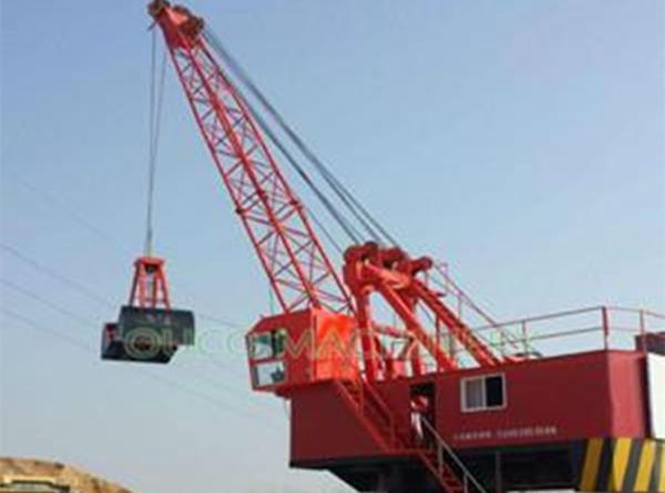 High Durability Port Harbour Crane , 40T Lattice Boom Crane Small Footprint