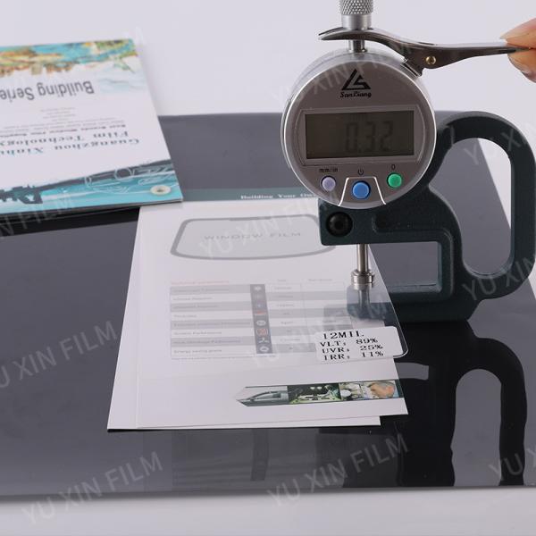 12Mil Thickness PET Explosion Proof Window Film Building Security Film OEM