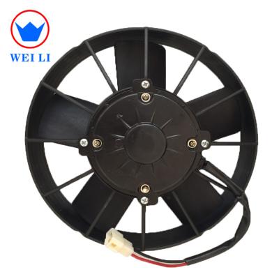 Universal electrical cooling radiator condenser fan for bus, auto cooling fan